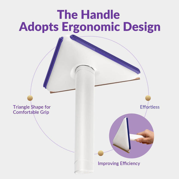 Elosung Eco Friendly Triangle Hair Remover Tool For Pet And Dust Durable Reusable Dog Grooming