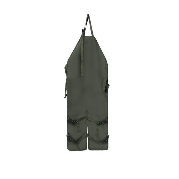 Elosung Khaki Pocket Heavy Duty Gardening Apron With Straps And Multi Design Tool Carriers Aprons & Belts