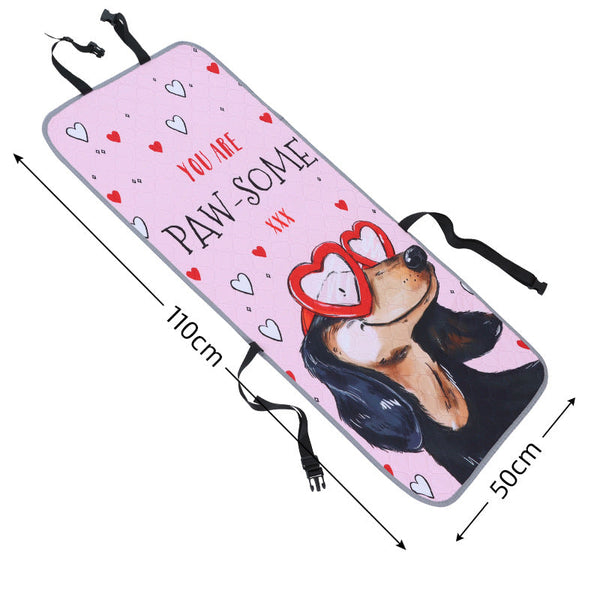 Eyes Puppy Dog Car Seat Cover Waterproof & Scratch Resistant Pet Protector Pet Transport