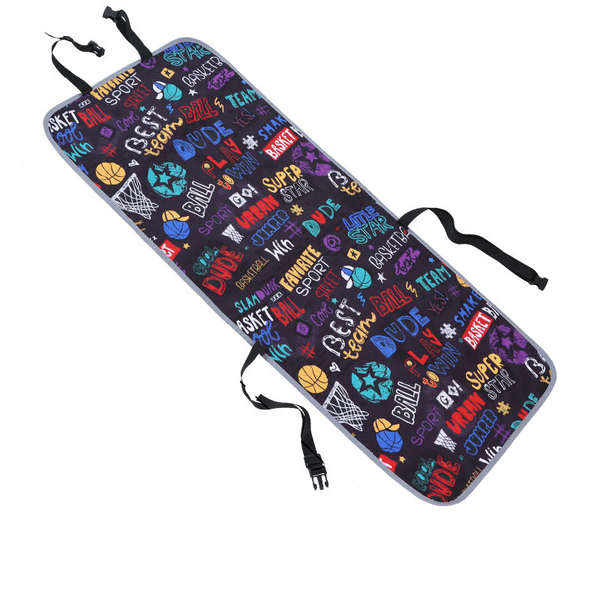 Graffiti Dog Car Seat Cover Waterproof & Scratch Resistant Pet Protector Pet Transport
