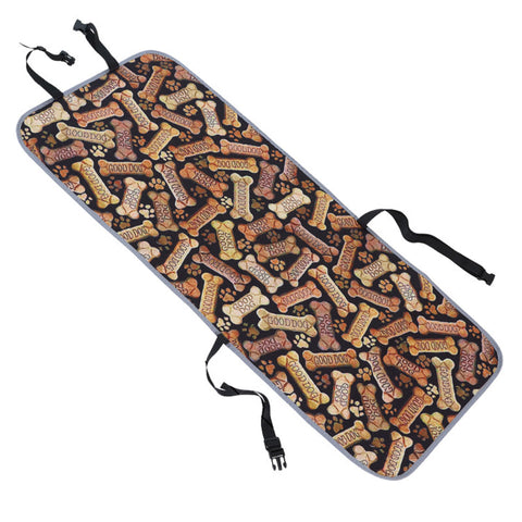 Bone Dog Car Seat Cover Waterproof & Scratch Resistant Pet Protector Pet Transport