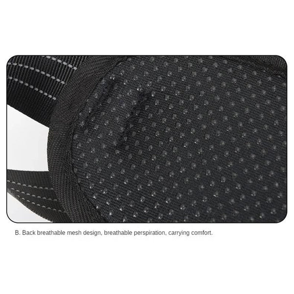 Waist Packs & Bags Elosung Dark Blue Adjustable Running Waist Pack With Water Bottle Holder Reflective Design And Multiple Storage Pockets For Outdoor