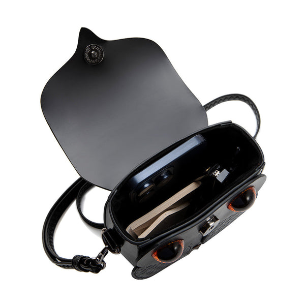 Elosung Creative Owl Design Crossbody Shoulder Bag Compact Unique & Stylish For Women Wallets