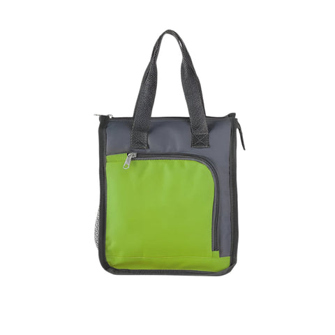 Green Insulated Lunch Bag For Office Picnic And Grocery Use Insulated Food Delivery Bags