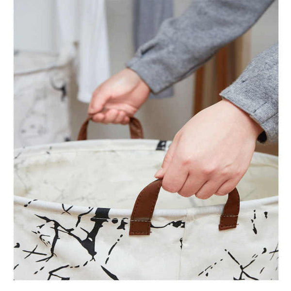 Lion Canvas Laundry Storage Basket With Adorable Animal Designs Laundry Baskets & Hampers