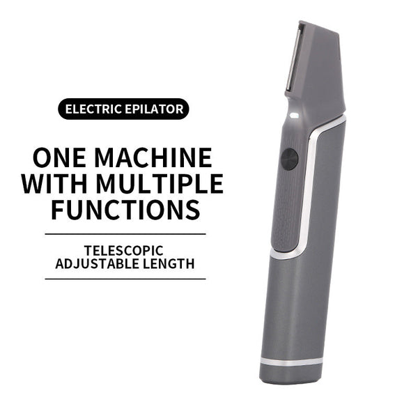 Rechargeable Electric Hair Epilator With Adjustable Length Multipurpose Grooming Tool Epilators & Electrolysis