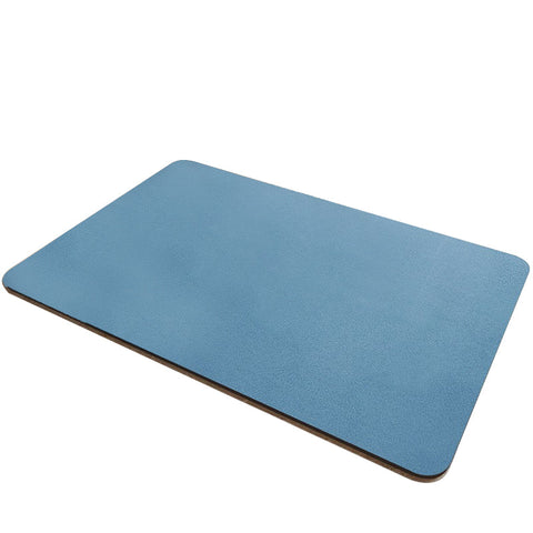 Elosung Blue Waterproof Quick Dry Kitchen Mat Non Slip Rubber Base Absorbent Technology Fabric 4Mm Thick Kitchen Bench Mats