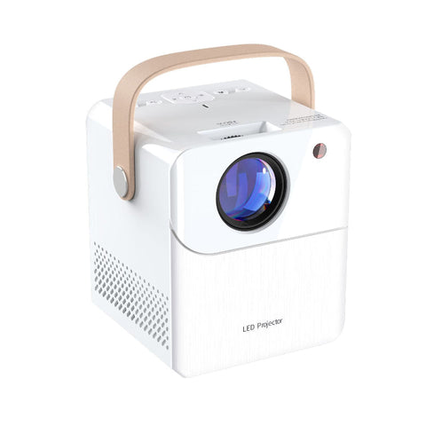 Elosung Led Projector Compact Design With Carry Handle Projectors