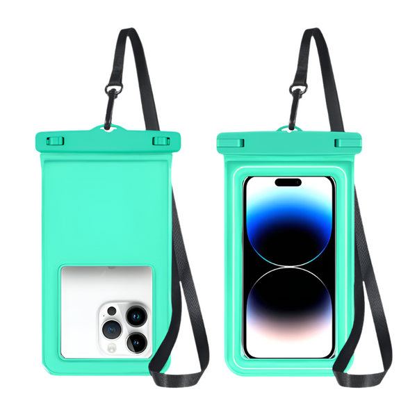 Green Floating Waterproof Phone Pouch Secure And Durable Cases Covers & Skins
