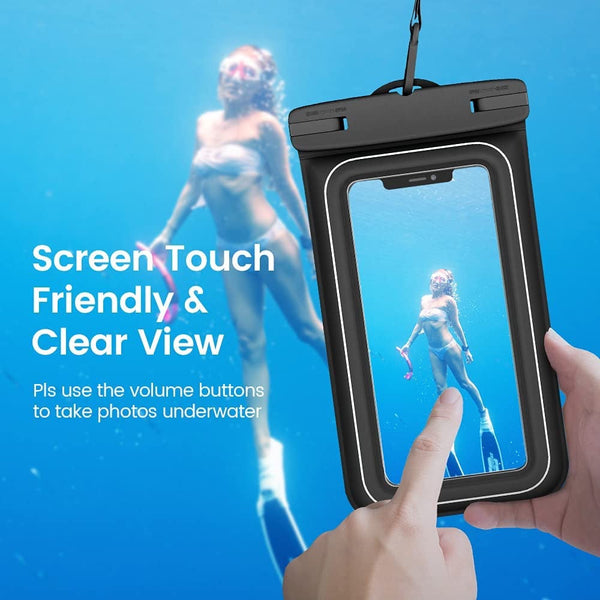 Green Floating Waterproof Phone Pouch Secure And Durable Cases Covers & Skins
