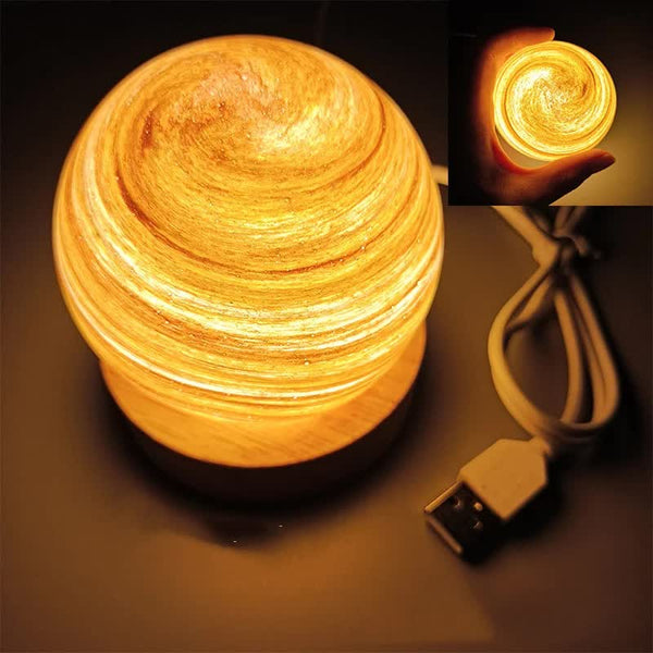 Elosung Sunset Led Planet Night Light With Base Usb Rechargeable Night Lights