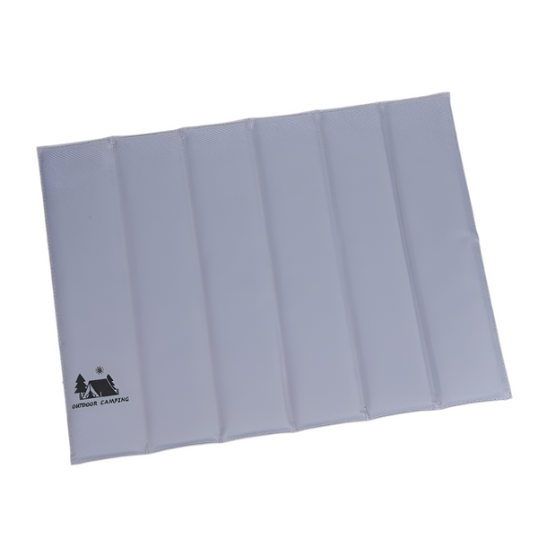 Elosung Grey Portable Outdoor Folding Seat Cushion 42Cm X 32Cm For Camping And Hiking Camping Chairs