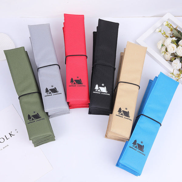 Blue Outdoor Folding Seat Cushion 42Cm X 32Cm For Camping And Hiking Seat & Posture Cushions