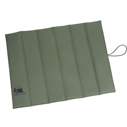 Green Outdoor Folding Seat Cushion 42Cm X 32Cm For Camping And Hiking Camping Chairs