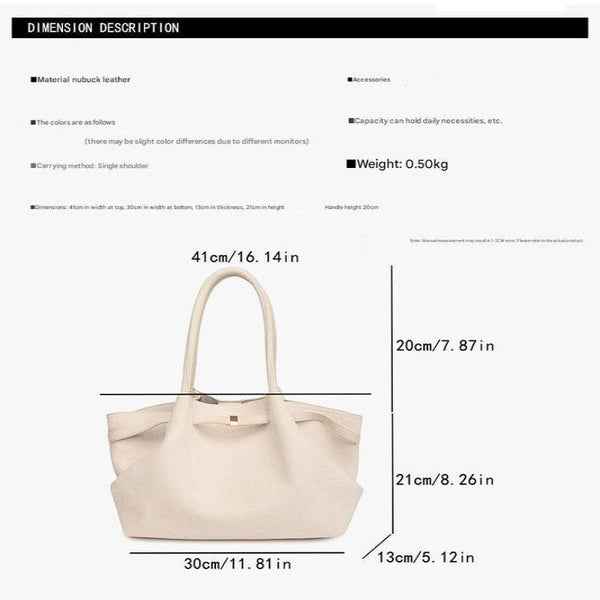 Green Elegant Suede Tote Bag Soft And Stylish Handbag For Everyday Use Women's Bags & Handbags