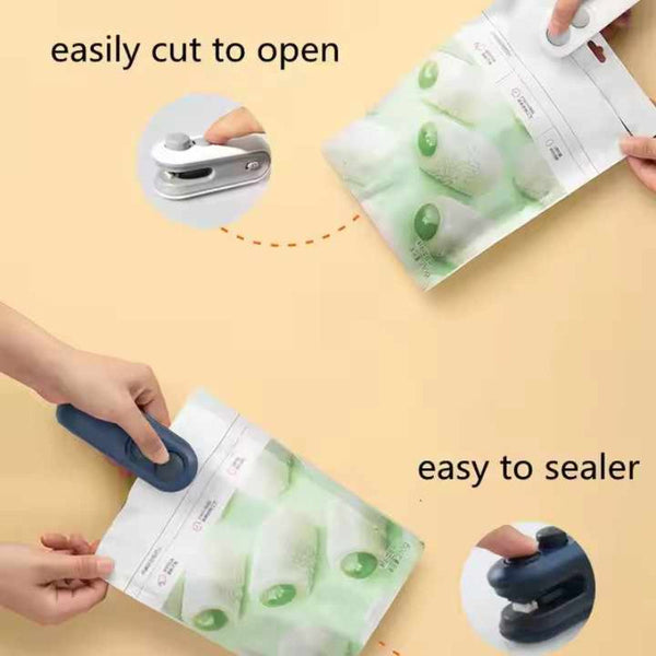 Elosung 4 Pcs White Magnetic Sealing Machine With Easy To Carry Compact Design Sealers & Sealing Machines