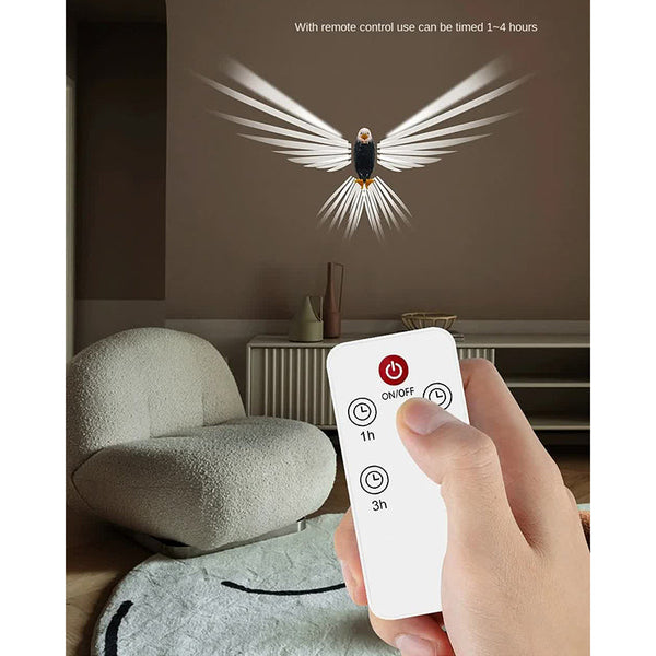 Eagle Shape Led Night Light With Remote Control Timer Night Lights