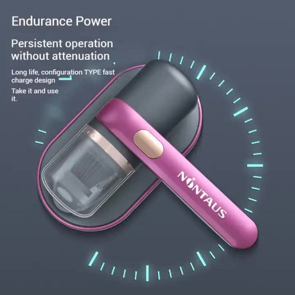 Elosung Gold Uv Mattress Cleaner Handheld Wireless Dust Mite Vacuum Home Sterilizer For Bed Fabric Upholstery Vacuum Cleaners