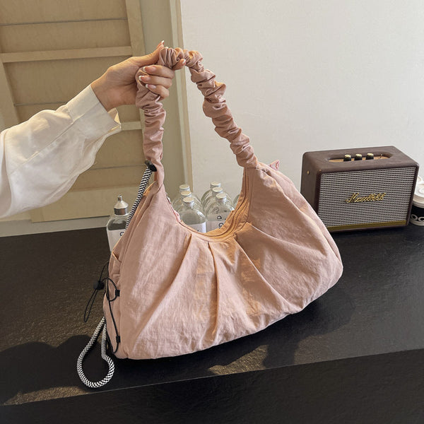 Elosung Pink Fashionable Lightweight Shoulder Bag Compact Fitness Yoga Sports For Women Casual Training Women's Bags & Handbags