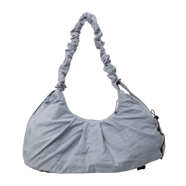 Elosung Blue Fashionable Lightweight Shoulder Bag Compact Fitness Yoga Sports For Women Casual Training Women's Bags & Handbags