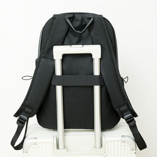 Black Casual Korean Style Backpack Versatile Laptop Bag For Students Business And Travel Fashionable Practical Laptop Cases & Bags