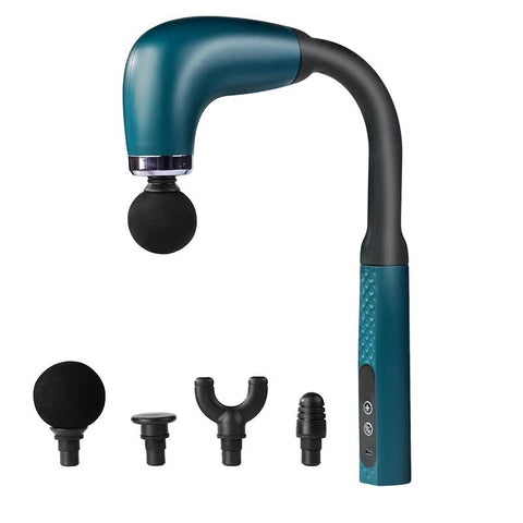 Elosung Green Electric Elbow Fascia Gun For Body/Head Relief Portable Silent Fatigue Reliever Hot Selling Massager Massagers