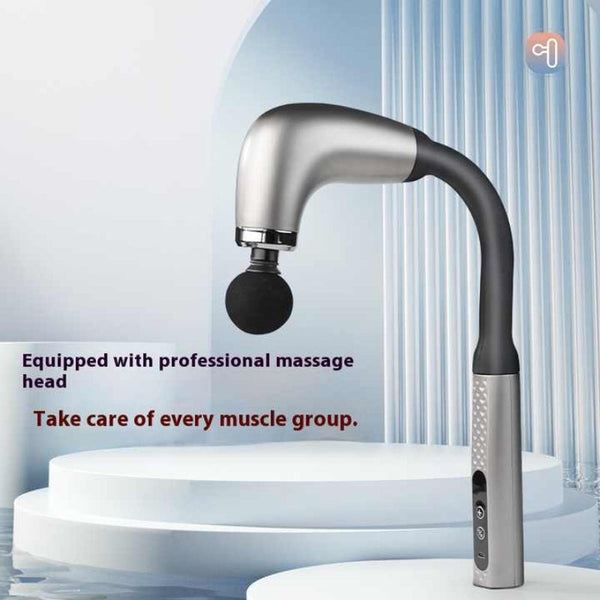 Elosung Silver Electric Elbow Fascia Gun For Body/Head Relief Portable Silent Fatigue Reliever Hot Selling Massager Massagers