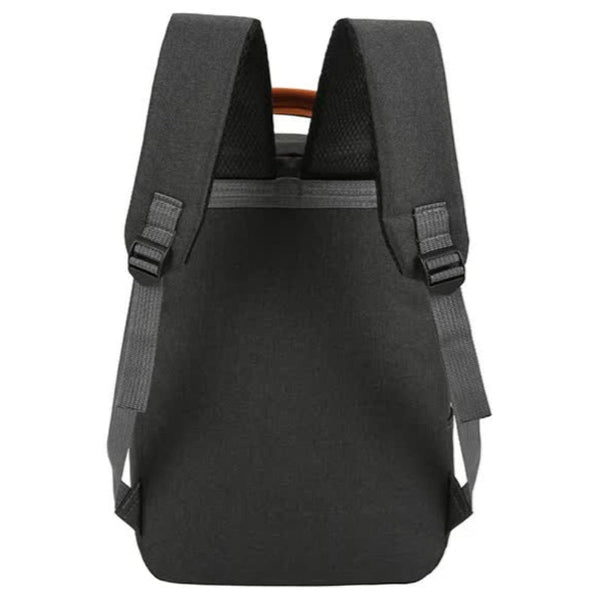 Elosung Black 3 Piece Backpack Set Mens And Womens Student Travel Casual Laptop Bag Notebook Computer Backpacks