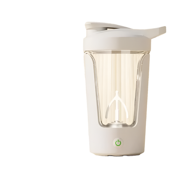Elosung White Usb Rechargeable Automatic Stirring Cup Leak Proof Temperature Resistant And Shockproof Electric Coffee Protein Mixer Other Kitchen Gadg