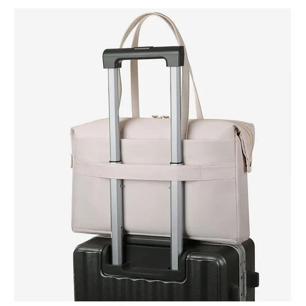 Elosung Black Women's Work Tote Bag New Fashionable Laptop Large Capacity Business Briefcase Commute & Office Women's Bags & Handbags