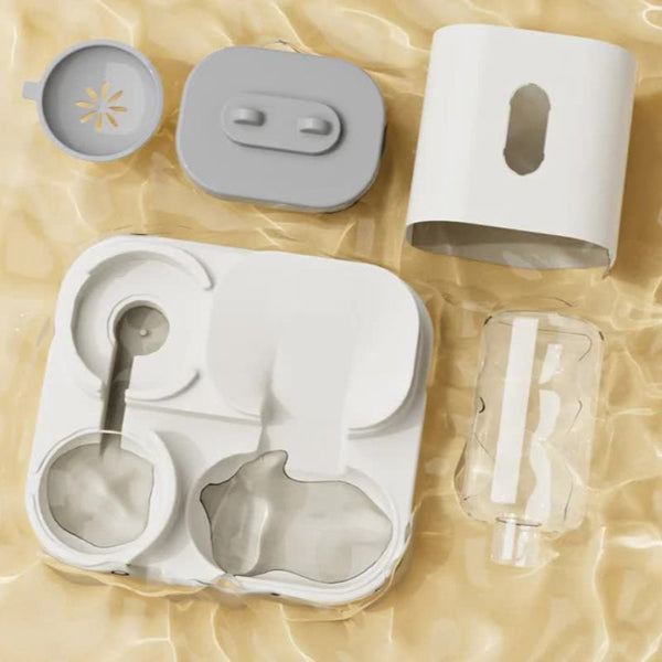 Elosung Pink Automatic Pet Feeder And Water Dispenser Smart Dog Bowl & Cat Universal Feeding Station Electric Fountain Dog Automatic Feeders