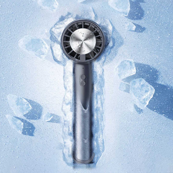 Elosung Black Outdoor Handheld Cooling Fan Mini Macaron Portable Desk With Carabiner Ideal For Home Travel And Hiking Portable Fans