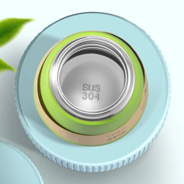 Elosung Black Blue High Quality Gradient Colour Insulated Water Bottles 304 Stainless Steel Vacuum Cup Large Capacity Portable Sports Vacuum Flasks &