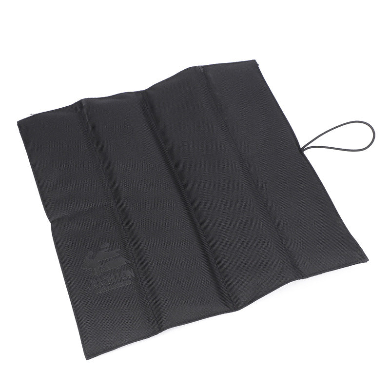 Elosung 4 Pcs Black Waterproof Outdoor Picnic Mat Moisture Proof Thermal Seat Pad Foldable And Lightweight Travel Cushion Picnic Accessories