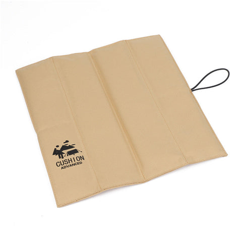 Elosung 4 Pcs Beige Waterproof Outdoor Picnic Mat Moisture Proof Thermal Seat Pad Foldable And Lightweight Travel Cushion Picnic Accessories