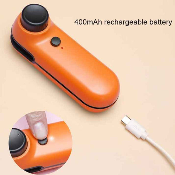Elosung Green Portable Mini Food Vacuum Sealer Convenient Household Snack Bag Sealing Machine Vacuum Sealers