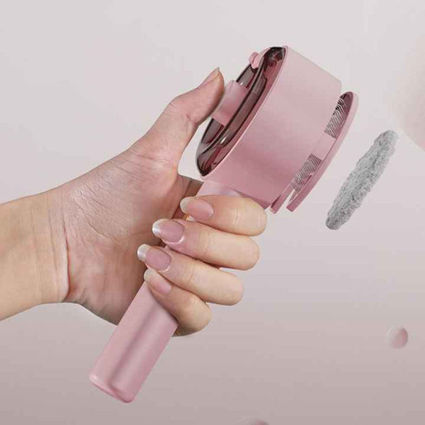 Elosung Pink Pet Grooming Spray And Massage Brush | One Click Hair Removal Comb For Cats & Dogs Uv Sterilization Mites Control Dog Grooming
