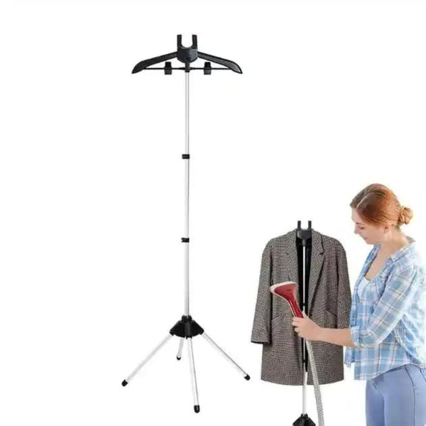 Elosung Black Foldable Garment Steamer Stand Independent Support For Home Use Irons & Press Irons