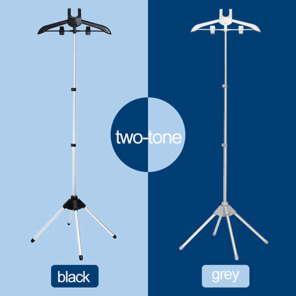 Elosung Black Foldable Garment Steamer Stand Independent Support For Home Use Irons & Press Irons