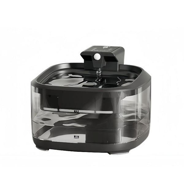 Elosung Black 4.5L Rechargeable Pet Water Fountain For Cats And Dogs Automatic Circulating Dispenser With Large Capacity Dog Fountains