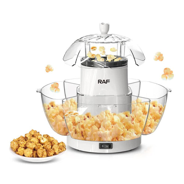 Elosung Hot Air Popcorn Maker Automatic Electric Machine Home Diy Popcorn Makers