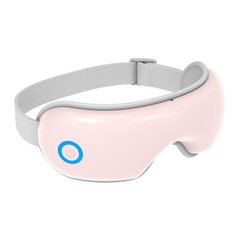 Elosung Pink Air Compression Heated With Vibration & Bluetooth Music Portable Eye Care Device Massager Massagers