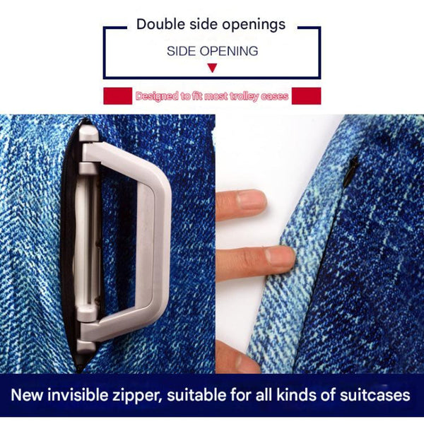 Elosung S 18 20 Inch Elastic Luggage Cover With Zipper Travel Suitcase Protector Scratch Resistant Other Luggage