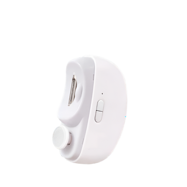 Elosung White Automatic Electric Nail Clipper & Grinder Multi Functional Safe Trimmer For Adults Kids Manicure & Pedicure Tools & Kits