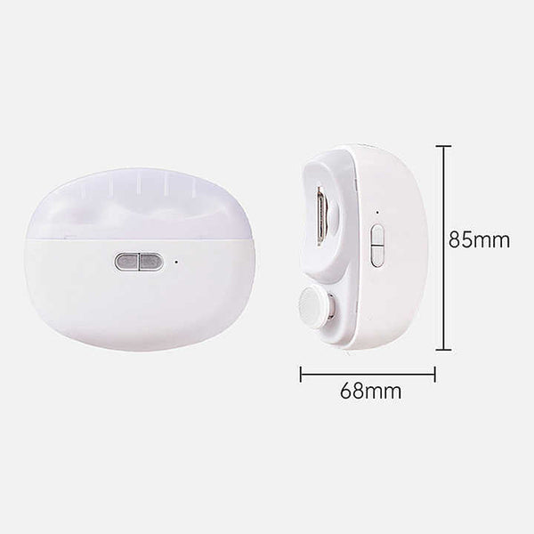 Elosung Pink Automatic Electric Nail Clipper & Grinder Multi Functional Safe Trimmer For Adults Kids Manicure & Pedicure Tools & Kits