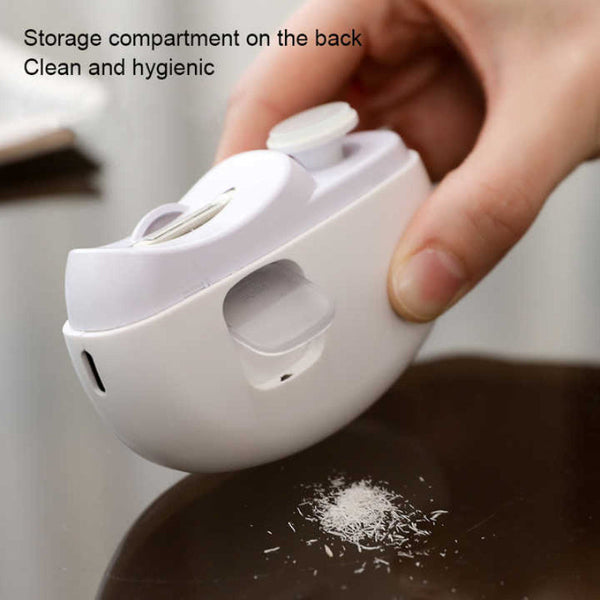 Elosung Purple Automatic Electric Nail Clipper & Grinder Multi Functional Safe Trimmer For Adults Kids Electric Files & Tools