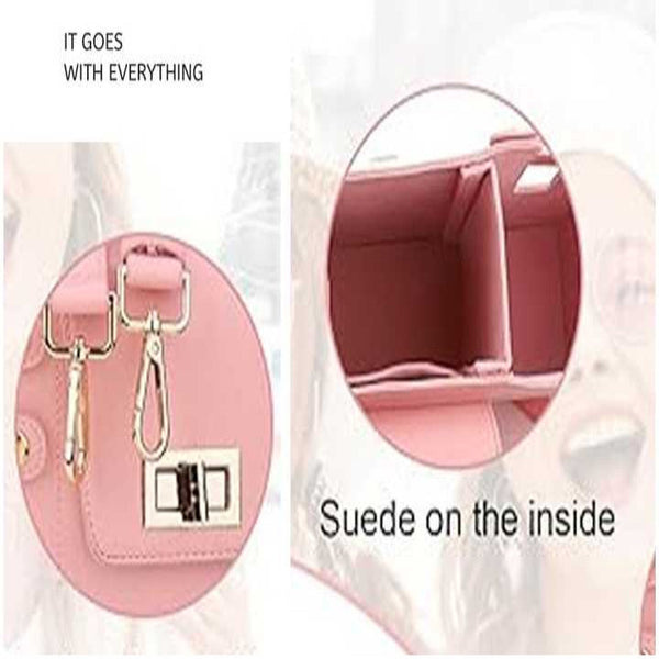 Elosung Blue Portable Beverage Bottle Cup Holder Bag | Trendy Crossbody Design For Daily Commute(No Water Cup) Women's Bags & Handbags