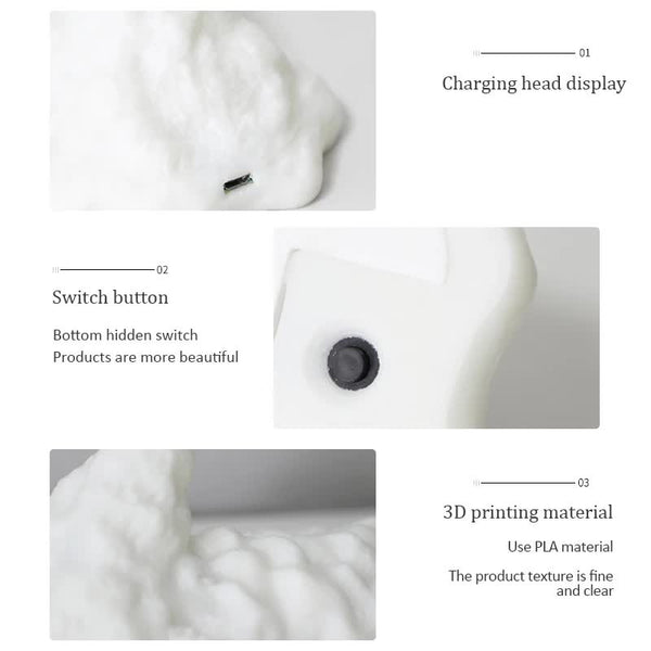 Elosung Red Fire Dragon 3D Printed Led Flame Night Light Unique Decorative Lamp For Desk Bedroom Gift Ideas Night Lights