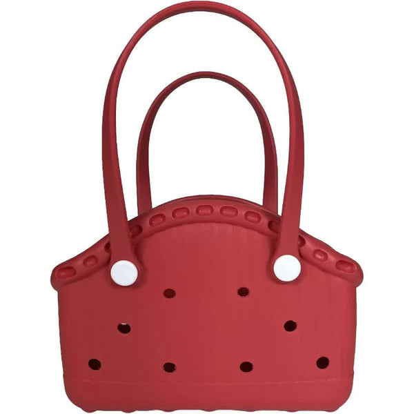 Elosung Red Eva Pet Handbag Diy Custom Decoration Carrier For Small Pets Beach And Outdoor Use (Large Capacity) Pet Transport