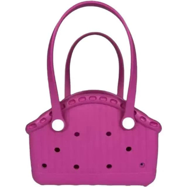 Elosung Rose Red Portable Eva Pet Handbag Diy Custom Decoration Carrier For Small Pets Beach And Outdoor Use (Large Capacity) Pet Transport